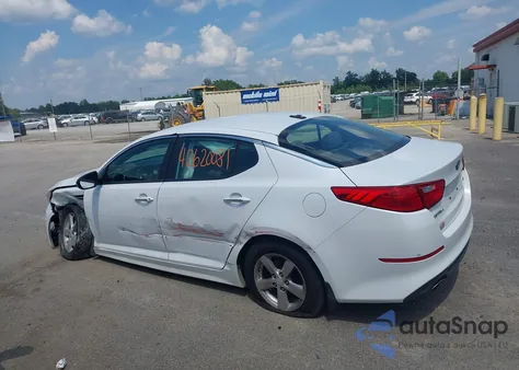 2015 Kia Optima Lx из США, поврежденный, VIN KNAGM4A70F5592644